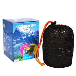 Outdoor Camping Cooking Set DS-101 Aluminum Alloy Pot
