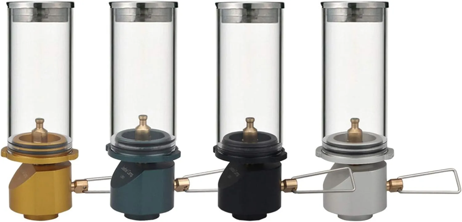 Outdoor Camping Light Dreamlike Glass Cover Illumination Light Camp Tent Lighting Lamp