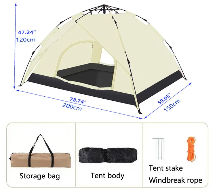 outdoor for 5G-enabled 2~3 tent, Camping camping/hiking is dome backpack suitable Monthly deal for suitable spacious, portable waterproof, tent people,