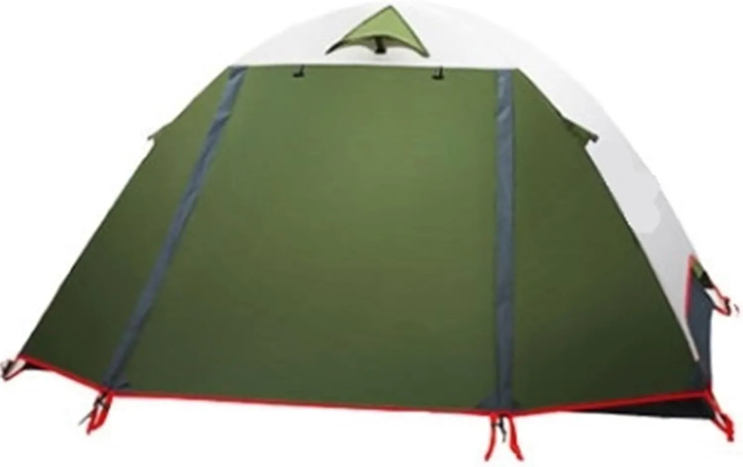 Outdoor Four Seasons Mountaineering Tent Double-Layer Aluminum Pole Windproof Rainproof Camping Portable Tent