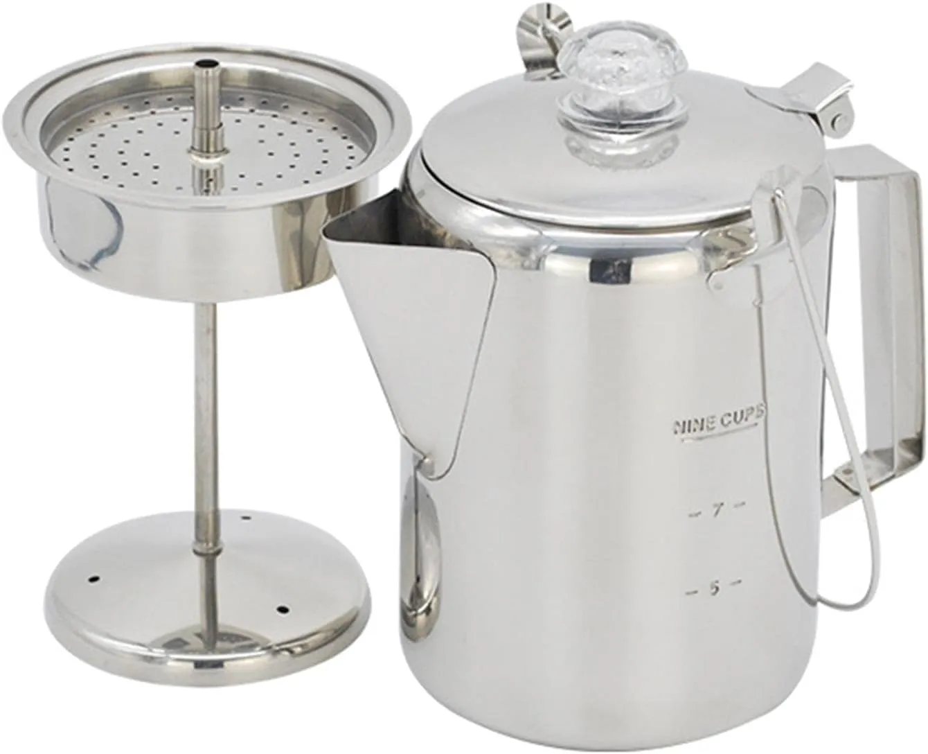 Outdoor Mug for Coffee - Portable Cooking Pot for Travel and Camping