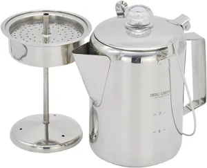 Outdoor Mug for Coffee - Portable Cooking Pot for Travel and Camping