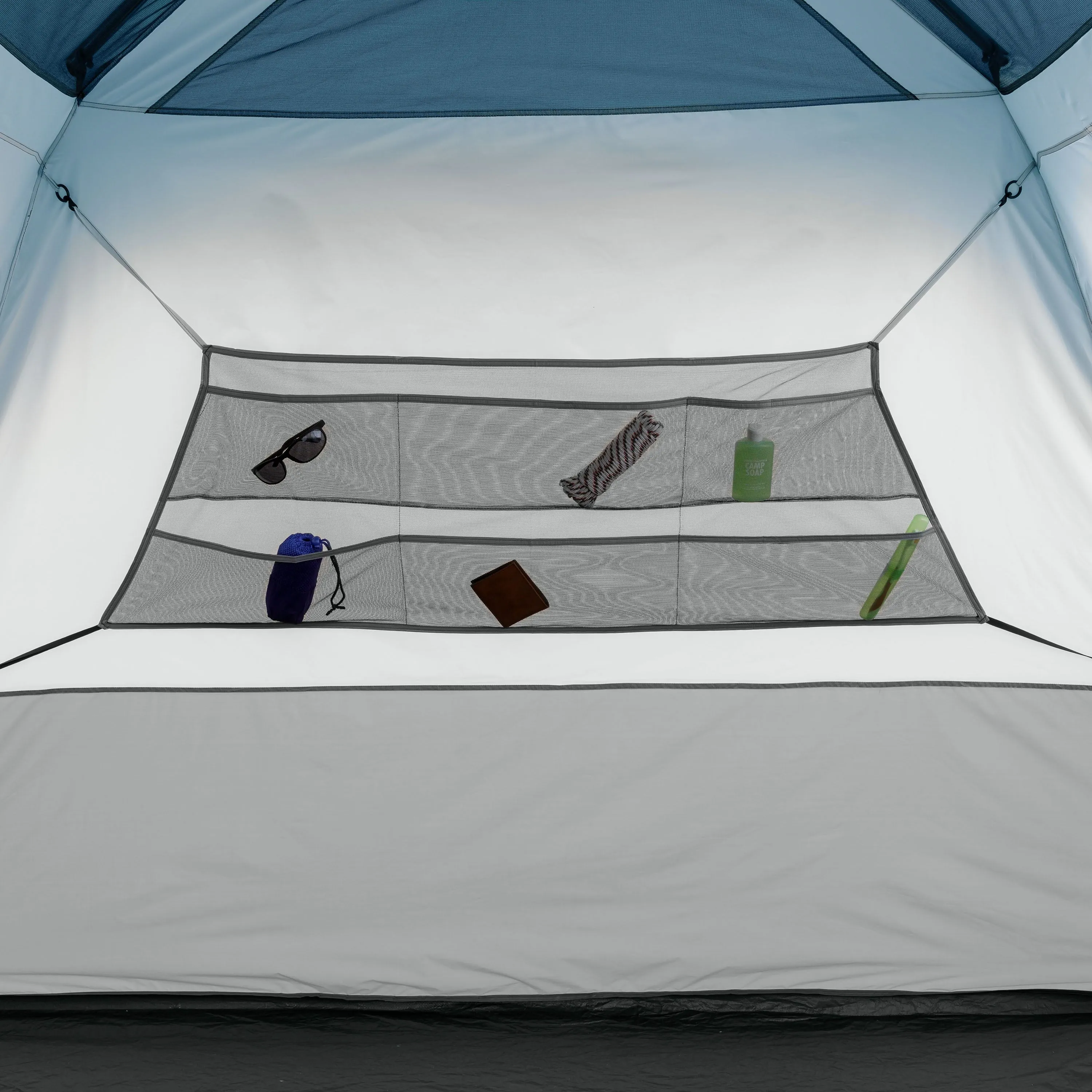 Ozark Trail 6-Person Instant Cabin Tent with LED Light - Spacious 10' x 9' Design for Ultimate Camping Comfort