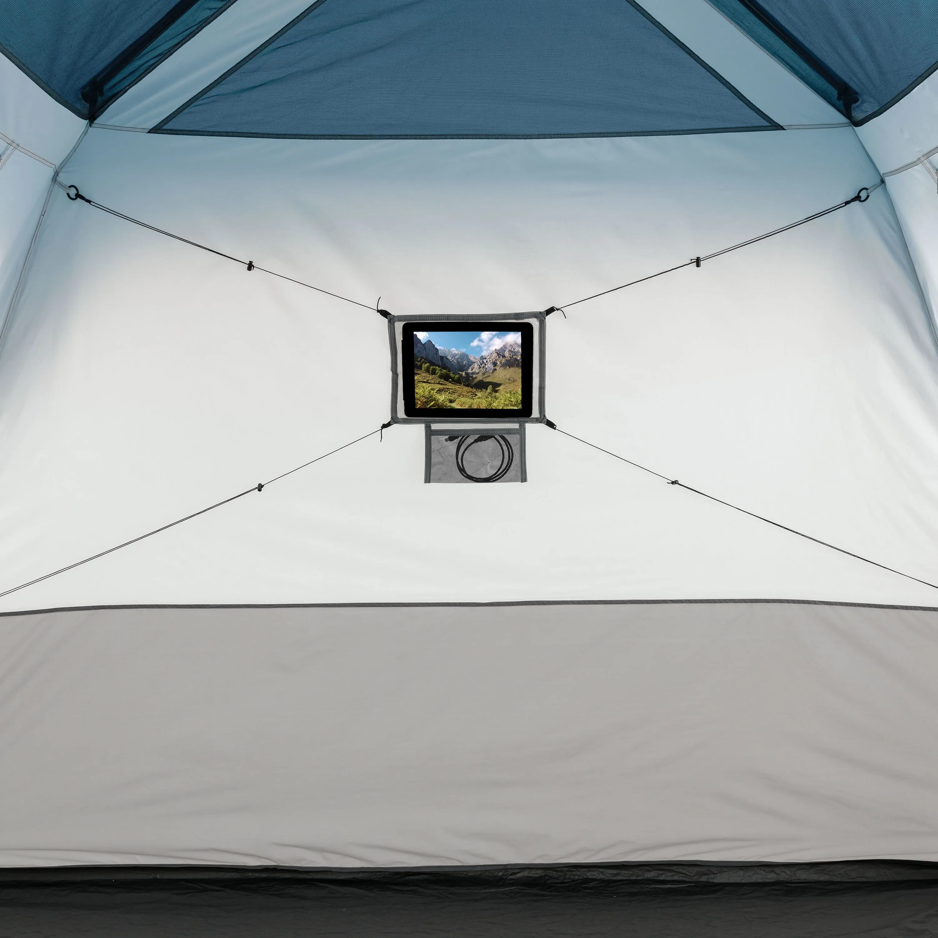 Ozark Trail 6-Person Instant Cabin Tent with LED Light - Spacious 10' x 9' Design for Ultimate Camping Comfort