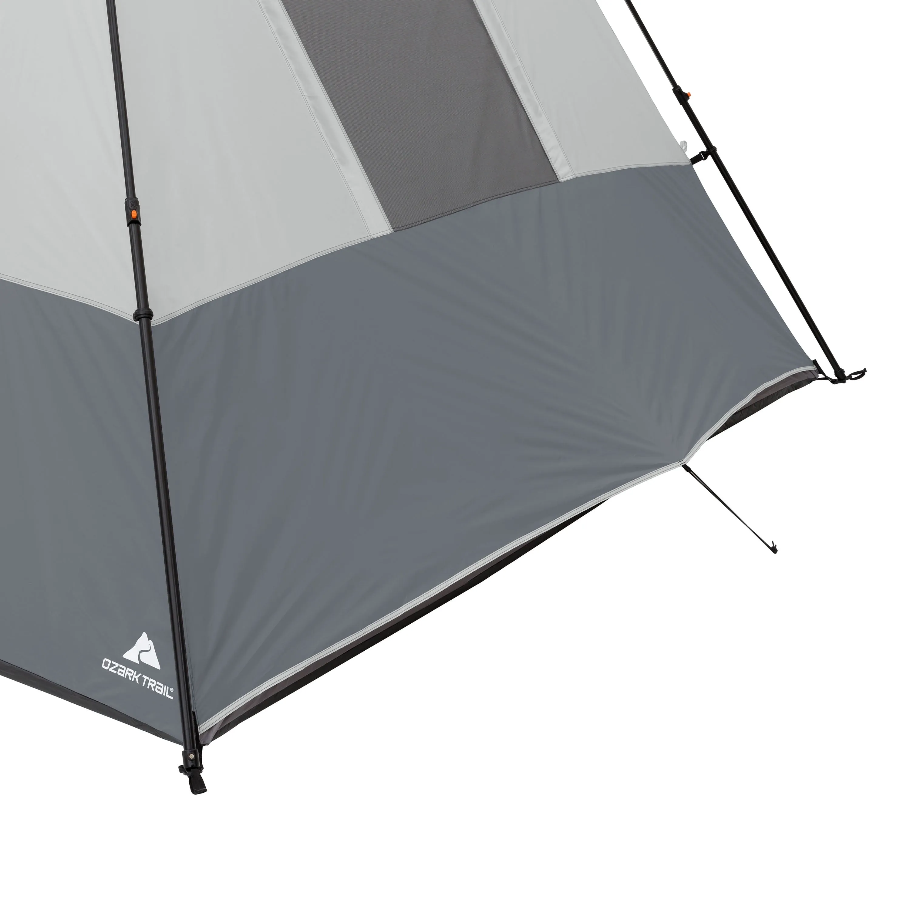 Ozark Trail 6-Person Instant Cabin Tent with LED Light - Spacious 10' x 9' Design for Ultimate Camping Comfort