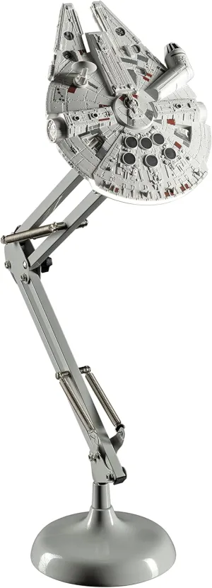 Paladone Millennium Falcon Posable Desk Lamp - Officially Licensed Disney Star Wars Merchandise - Star Wars Light Decor and Gifts for Men