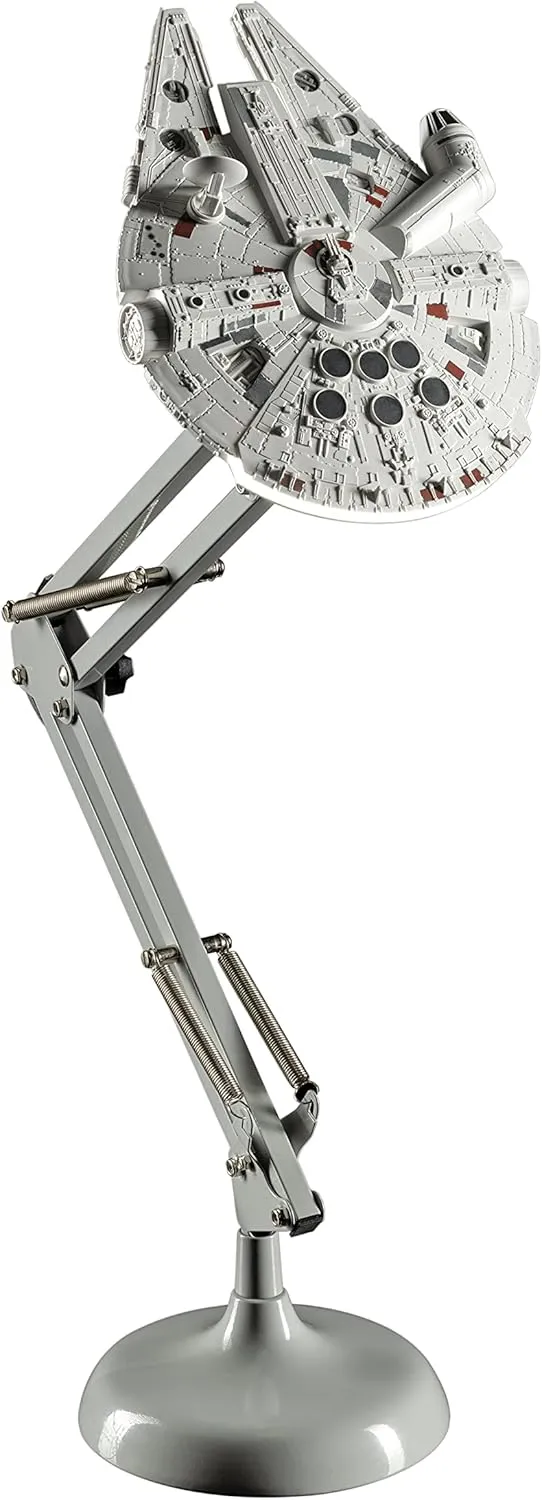 Paladone Millennium Falcon Posable Desk Lamp - Officially Licensed Disney Star Wars Merchandise - Star Wars Light Decor and Gifts for Men