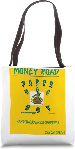 Paper Bag Boy Tote Bag