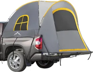 Pickup Truck Tent, Waterproof PU2000mm Double Layer for 6.5 FT Truck Bed, Portable Bed Tent for Camping, Gray