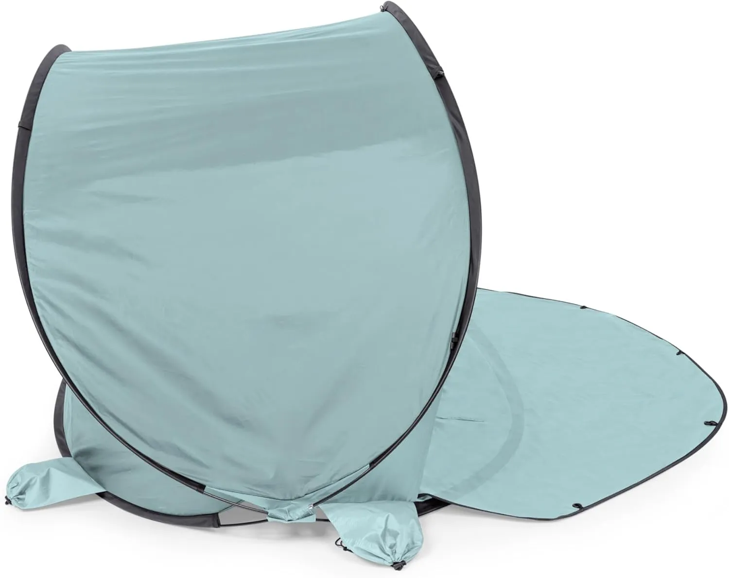 PICNIC TIME Manta Portable Beach Tent, Pop Up Tent, Beach Sun Shelter Pop Up, Beach Umbrella (Light Blue)
