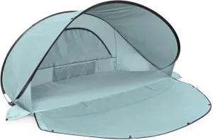 PICNIC TIME Manta Portable Beach Tent, Pop Up Tent, Beach Sun Shelter Pop Up, Beach Umbrella (Light Blue)