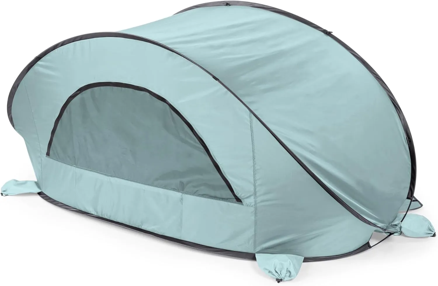 PICNIC TIME Manta Portable Beach Tent, Pop Up Tent, Beach Sun Shelter Pop Up, Beach Umbrella (Light Blue)