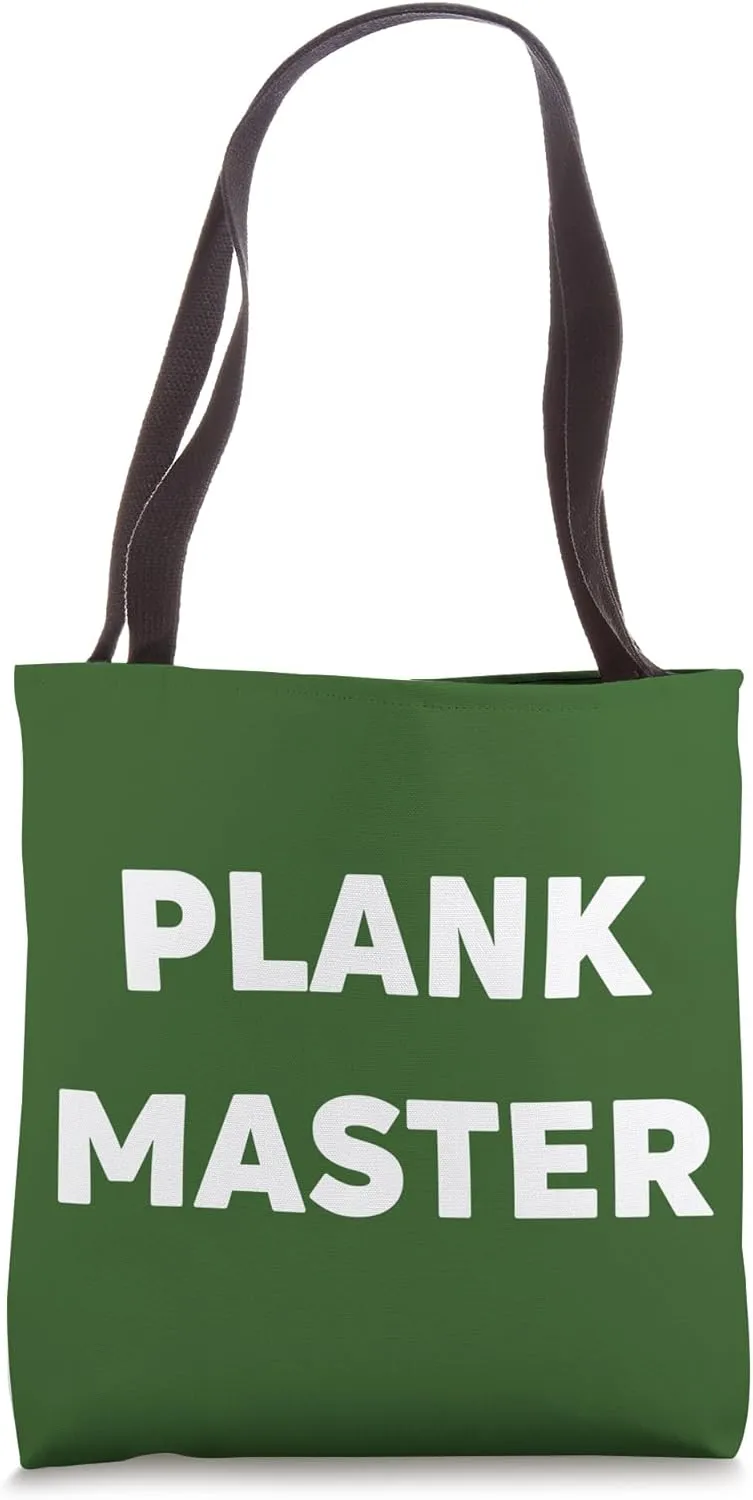 Plank Master Tote Bag