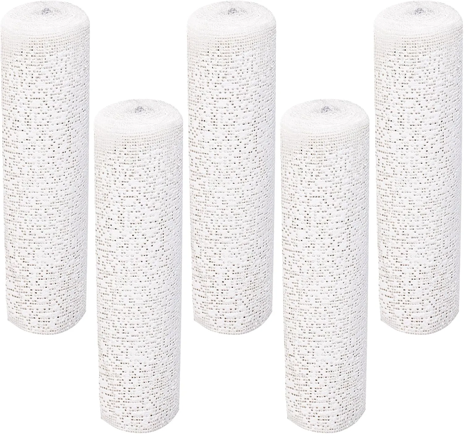 Plaster Cloth 5 Pack Plaster Gauze Bandage Roll Plaster of Paris for Crafts Belly Cast Art Project Mask Making Sculptures and Body Casts, 7.9inch X 106 inch