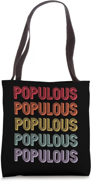 Populous Tote Bag