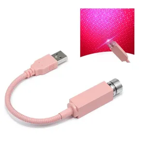 Portable Car Starry Laser USB Projector