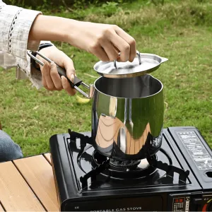 Portable Detachable Camping Cooking Pot