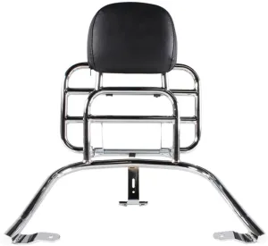Prima Rear Rack (Backrest, Chrome); Vespa GTS