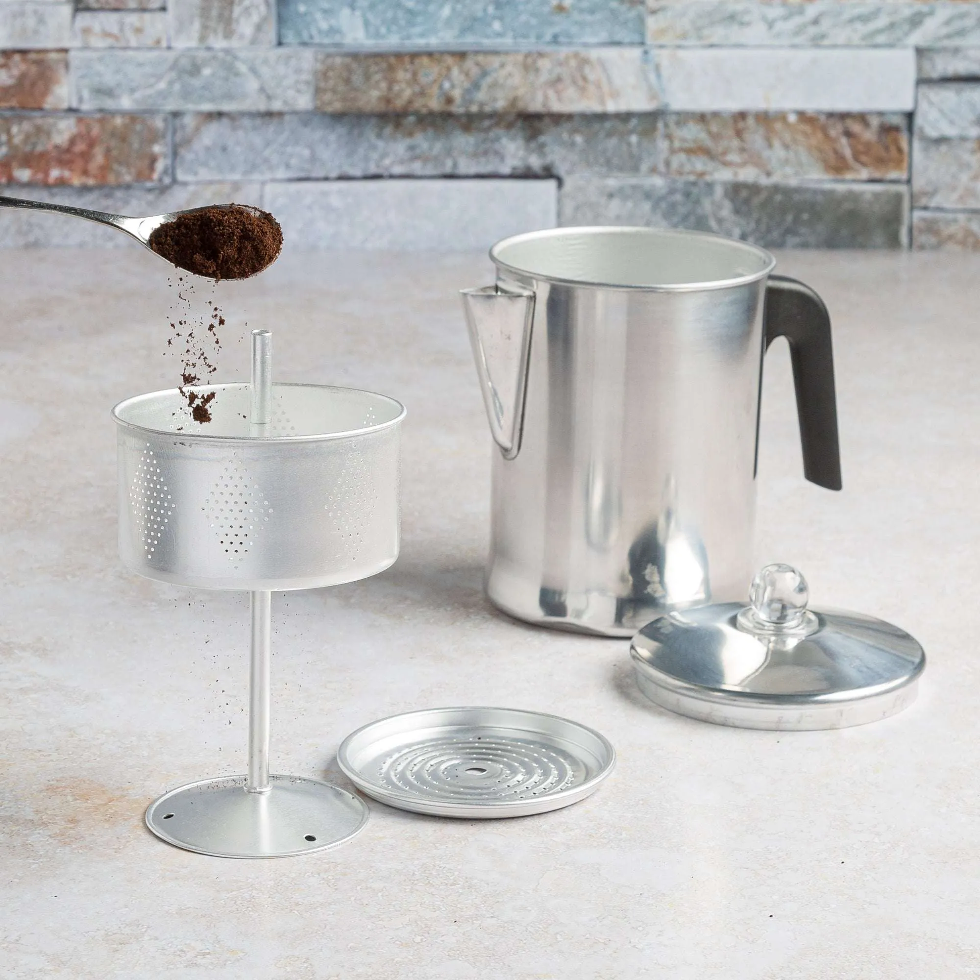 Primula Stovetop Percolator Coffee Pot, 9 Cup