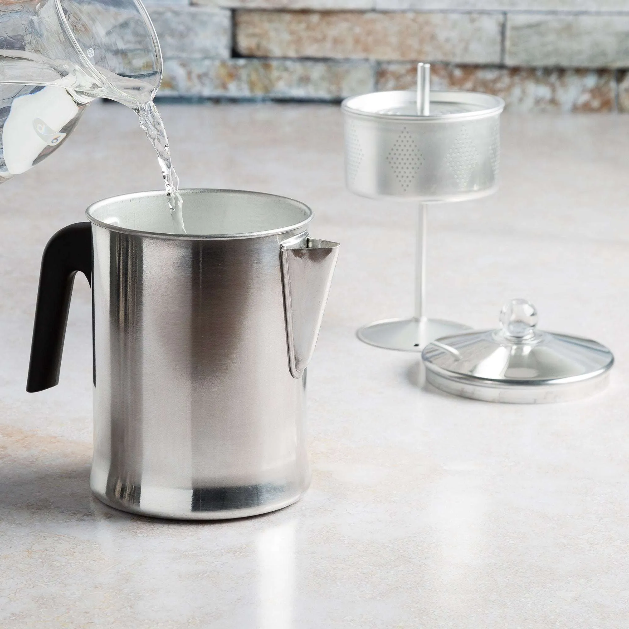 Primula Stovetop Percolator Coffee Pot, 9 Cup
