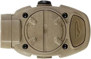 Princeton Tec Switch MPLS 10 Lumen Ultrabright Red/White LED Light, Universal Mounting System for Hardhats and Flexi-Neck Design, Essential for Law Enforcement, Military, and Trade Work, Tan