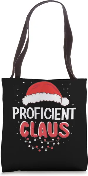 Proficient Santa Claus Christmas Matching Costume Tote Bag