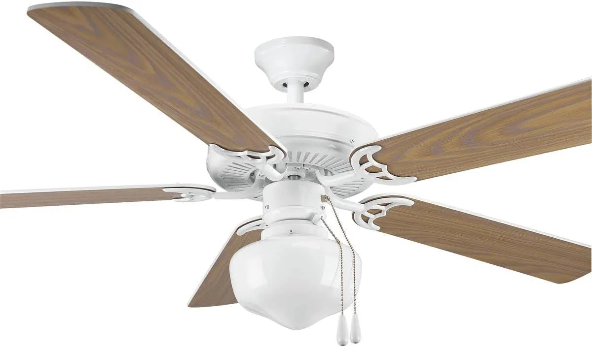 Progress Lighting AirPro Collection One-Light Ceiling Fan Light