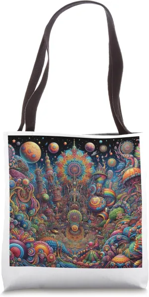 psychedelic Tote Bag