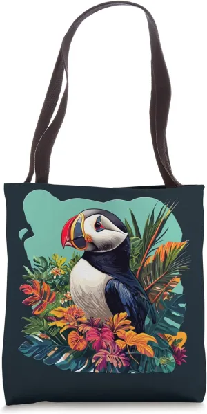 Puffin Shirt - Puffin Tote Bag