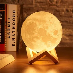 Pzsunly Galaxy Lamp LED Light Trackable Night Friendly assistance Moon