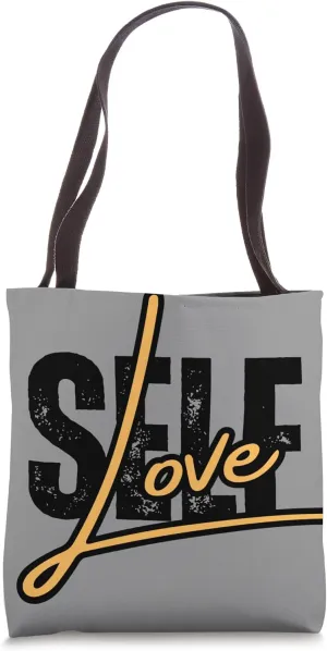 "Self Love" Motivational Self Improvement & Self Love Design Tote Bag