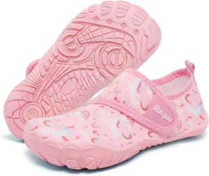 Racqua Boy's Girl's Kids Water Shoes Quick Dry Barefoot Swim Aqua Lightweight Sport Shoes(Little Kid/Big Kid)