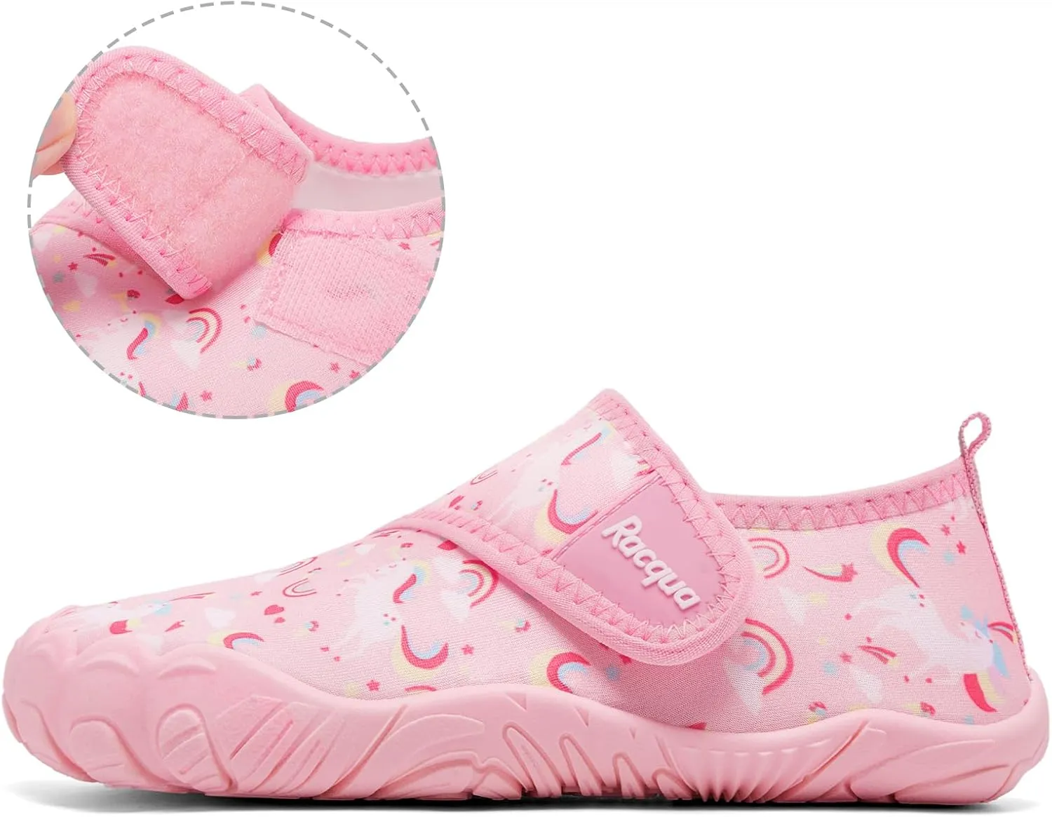 Racqua Boy's Girl's Kids Water Shoes Quick Dry Barefoot Swim Aqua Lightweight Sport Shoes(Little Kid/Big Kid)