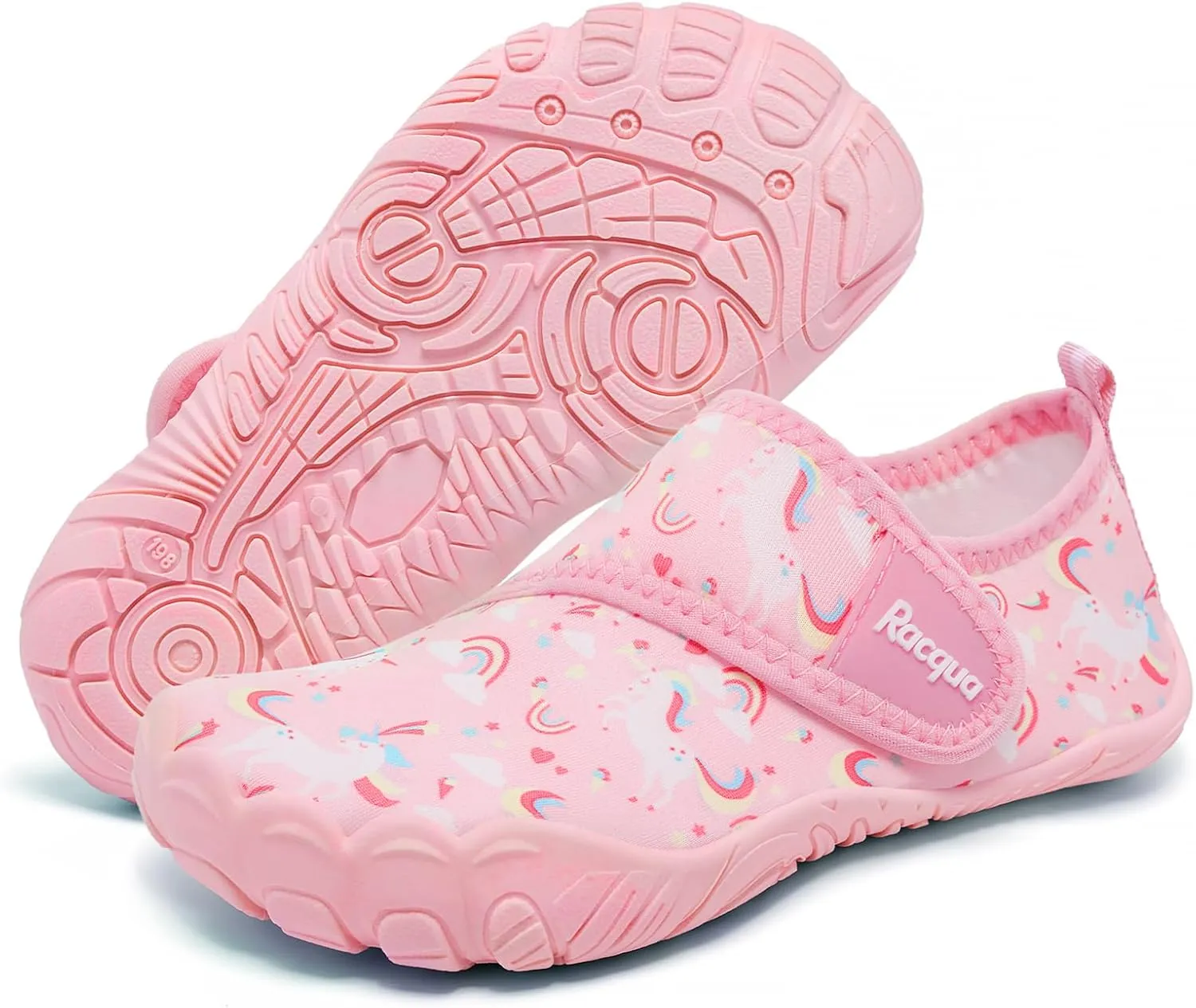 Racqua Boy's Girl's Kids Water Shoes Quick Dry Barefoot Swim Aqua Lightweight Sport Shoes(Little Kid/Big Kid)