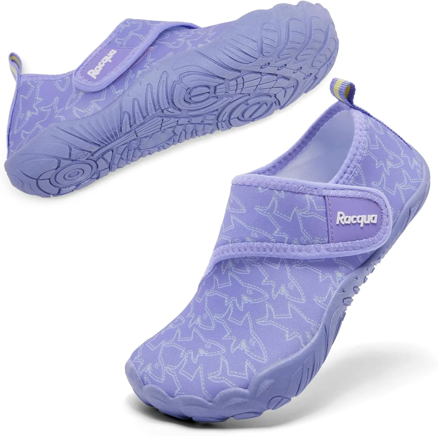 Racqua Boy's Girl's Kids Water Shoes Quick Dry Barefoot Swim Aqua Lightweight Sport Shoes(Little Kid/Big Kid)
