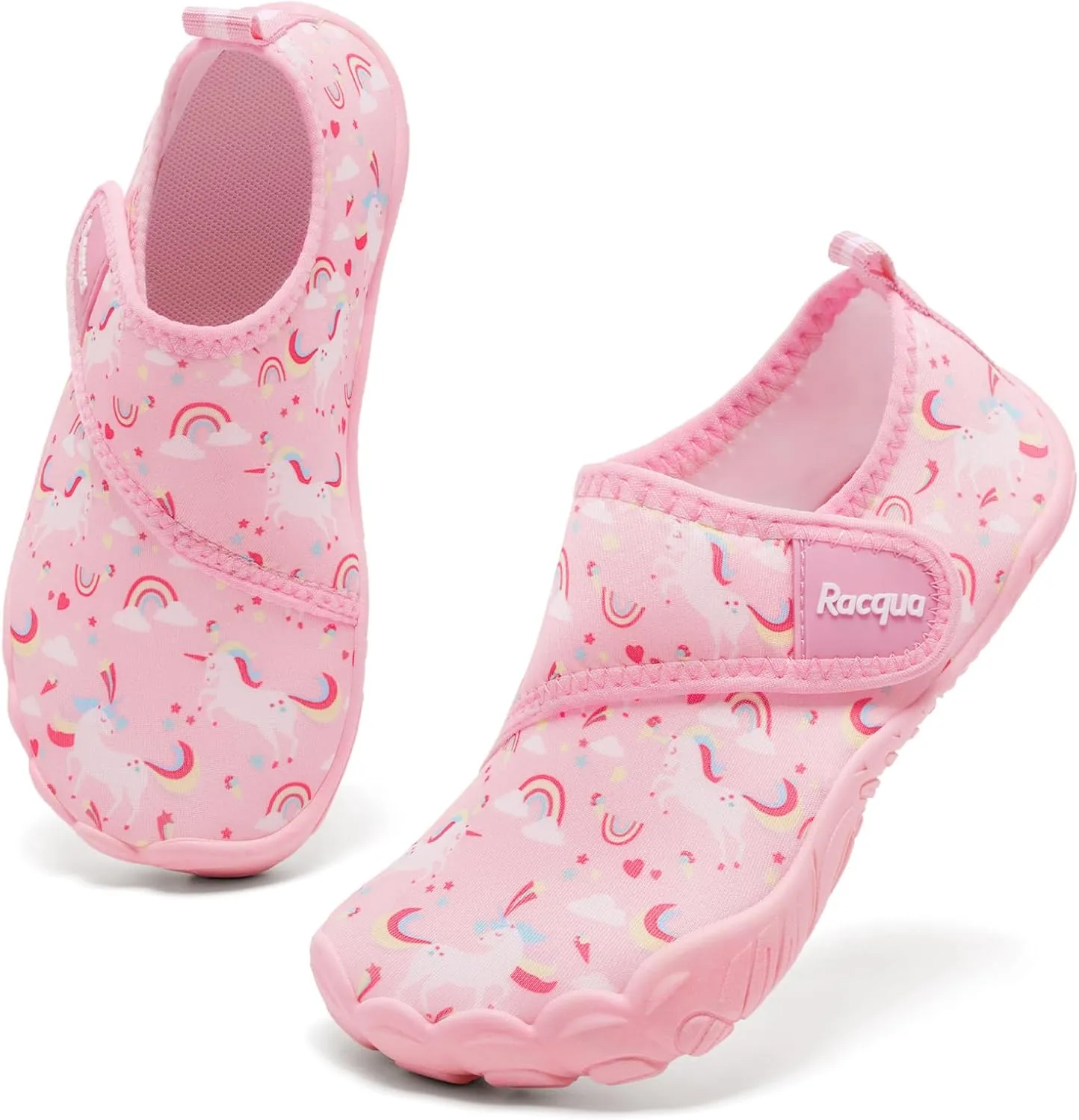 Racqua Boy's Girl's Kids Water Shoes Quick Dry Barefoot Swim Aqua Lightweight Sport Shoes(Little Kid/Big Kid)