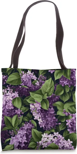 Realism Lilacs Tote Bag