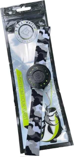 Reel Watch - Wrist Worn Fishing Device for Hiking, Biking, and Camping. Fishing Accessories.
