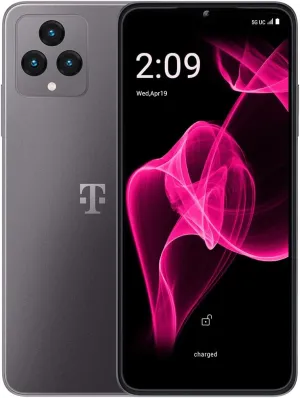 REVVL 6X 5G 128GB 5G Smartphone 6.52" LCD - (Light Gray) T-Mobile Locked (Renewed)