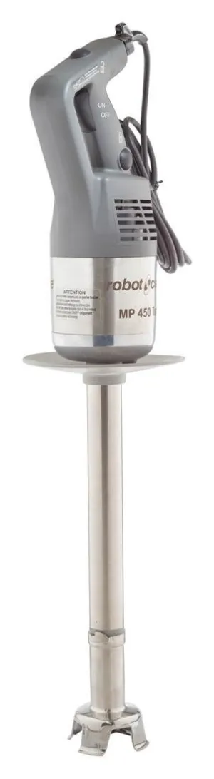 Robot Coupe MP 450 Turbo 18-Inch Heavy-Duty Commercial Immersion Blender Power Mixer, 120-Volts