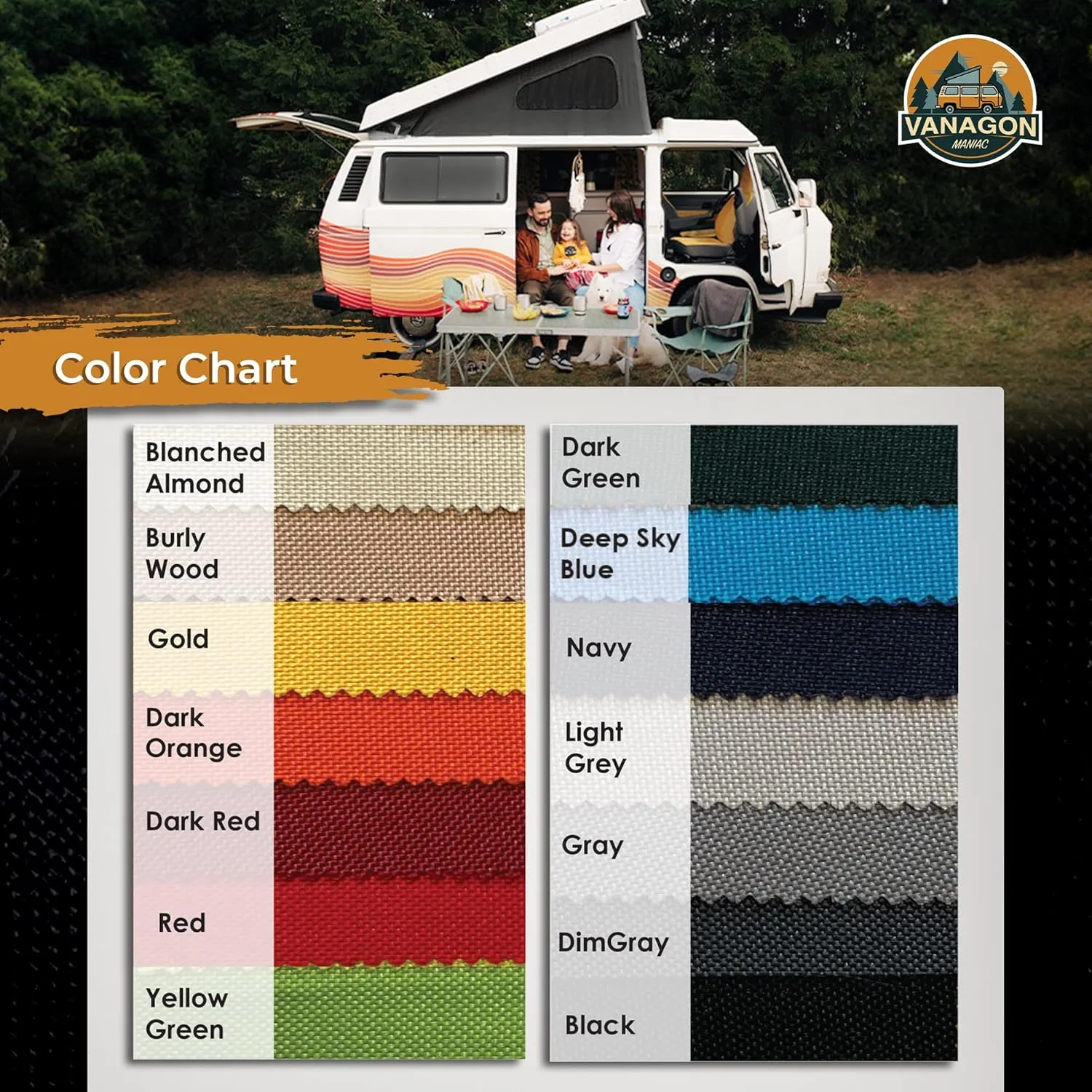 Roof Top Tent Camping 3 Window Roof Tent Pop Top Camper Canvas Compatible with VW T4 Eurovan Weekender Short Wheel Based SWB Camper - 2 Person Rooftop Tents