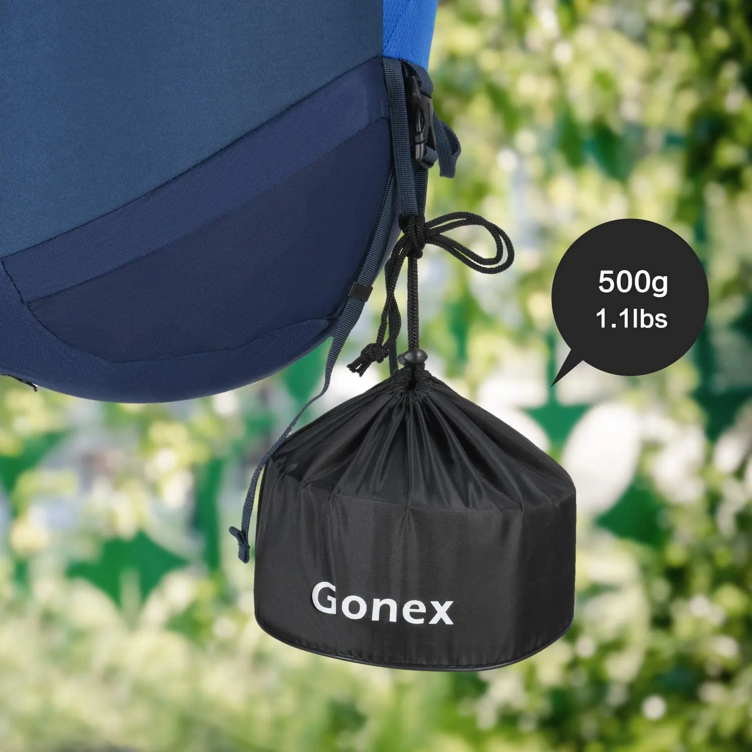 Rynx | Gonex 11pcs/13pcs/16pcs/21pcs Camping Kitchen Equipment Set Mess Kit, Backpacking Cooking Equipment, Stackable Portable Non Stick Pot Pan Cook for Outdoor Hiking