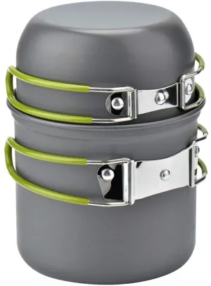 Rynx | wuudi Camping Equipment, Outdoor Camping Pots and Pans Set 2PCS Camping Cookware