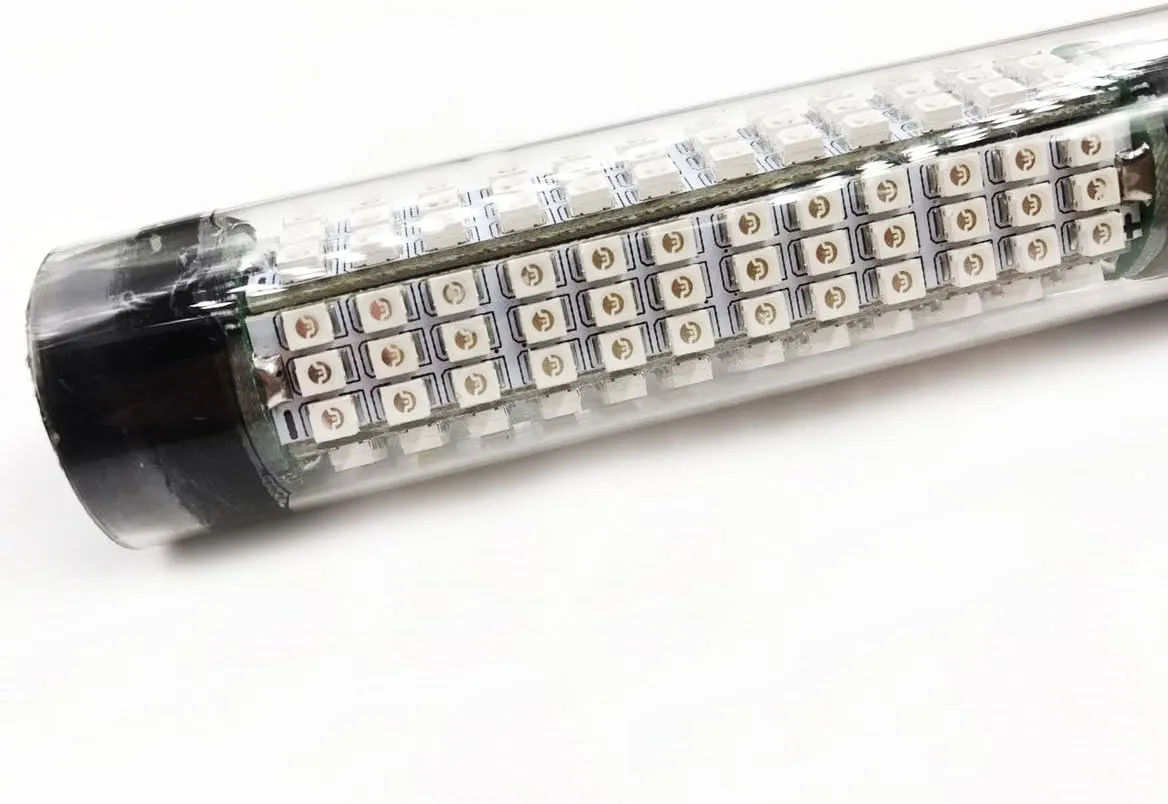 SAMDO IP68 12V LED Underwater Fishing Light 1080 Lumens Fish Attracting Light, Night Fishing Light 10.8W