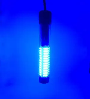 SAMDO IP68 12V LED Underwater Fishing Light 1080 Lumens Fish Attracting Light, Night Fishing Light 10.8W