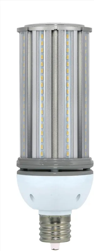 Satco S9394 LED Light Bulb, 54 Watts, For Outdoor and Indoor Use, Mogul Extended Base, Natural Light