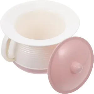 Scicalife Chamber Pot Portable Toilet Urine Pot with Lid Pink Urinal Pee Buckets Potty Urinal Car Emergency Toilet Pot Spittoon Bottle with Handle for Camping Travel Home Bucket Toilet