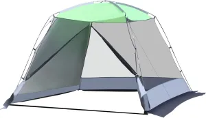 Screened Camping Tent Weatherproof Camping Canopy Camping Tent Screen Shelter Gazebos for Patios Outdoor Activities