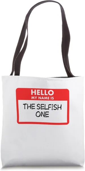 Selfish Best Friends Bachelor Party Vacation Guys Trip Funny Tote Bag