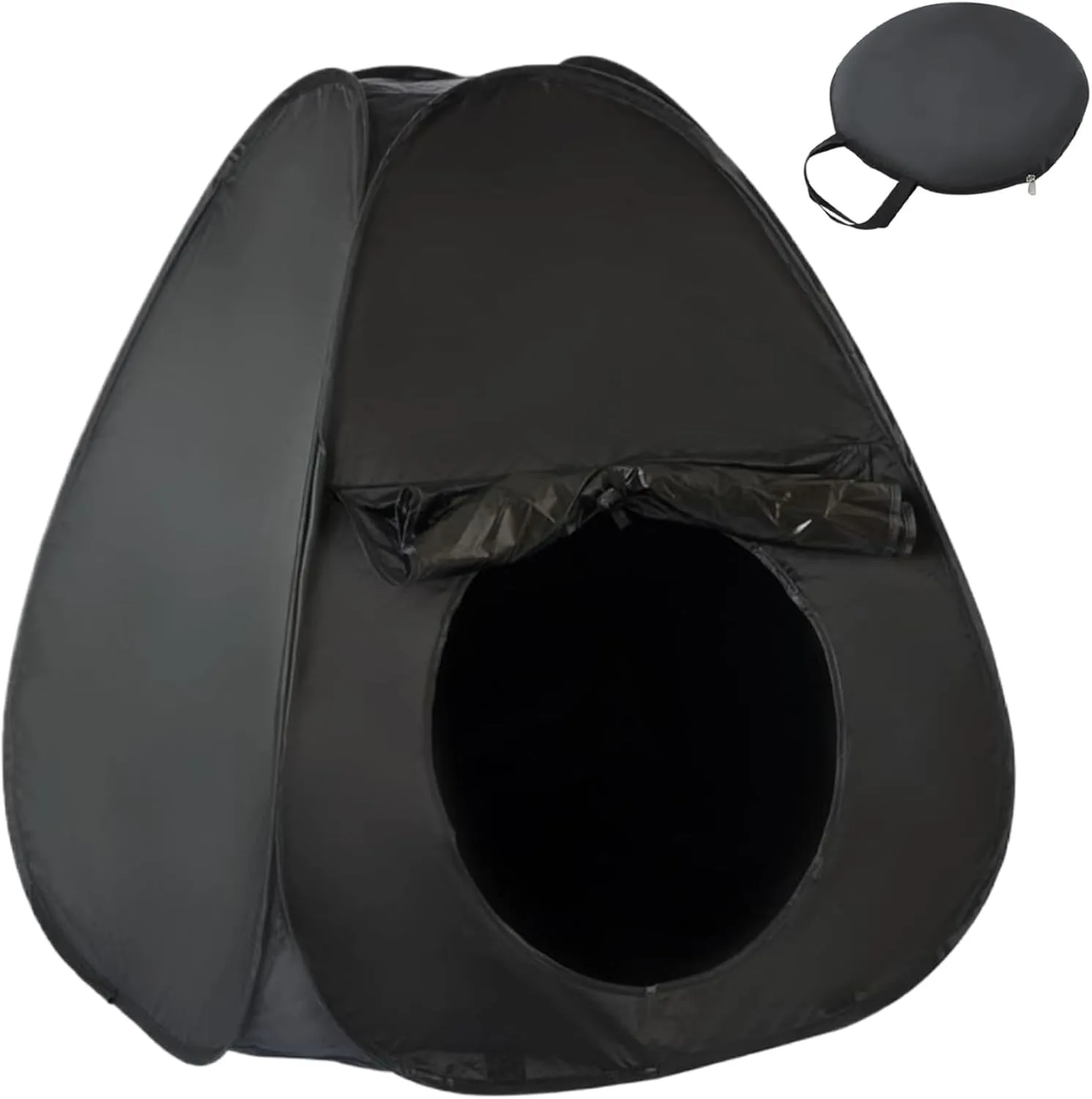 Sensory Tent Foldable ＆ Portable Black Out Tent Easy to Setup Calm Down Corner Kids Indoor for Relieving Children's Stress Anxiety and Improve Focus 31x31x35 Inch